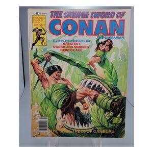 Savage Sword Of Conan # 42 Devil Trees of Gamburu & Kull Meets Bran Mak Morn